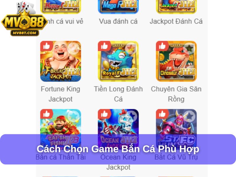 Khám Phá Top 20 Trò Chơi Bắn Cá Hấp Dẫn Nhất Hiện Nay Cách chọn game bắn cá phù hợp