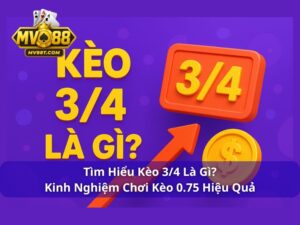 Kèo 3/4 là gì?