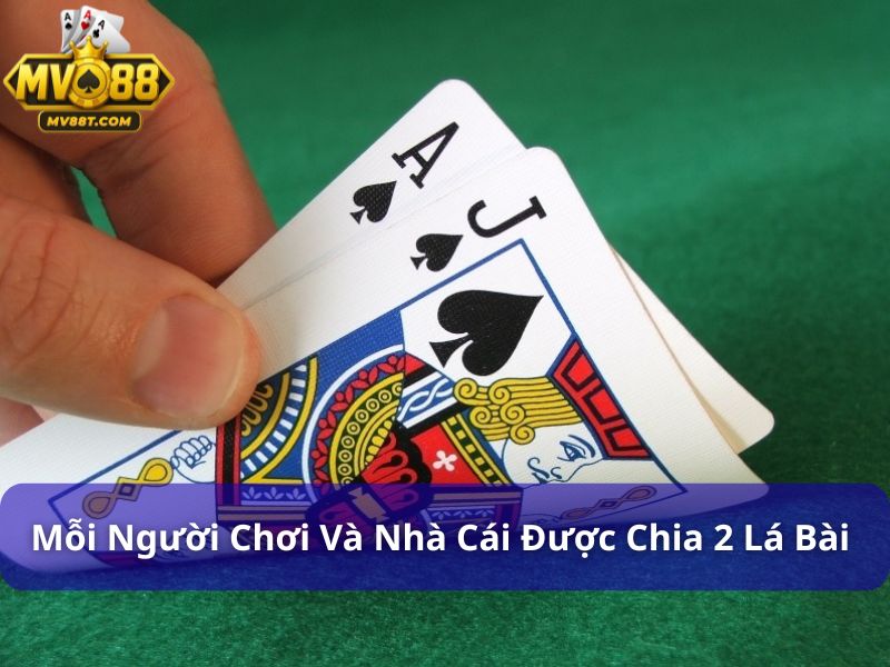 Hướng Dẫn Chơi Xì Dách Bigkool Dễ Hiểu Cho Tân Thủ Mỗi người chơi và nhà cái được chia 2 lá bài