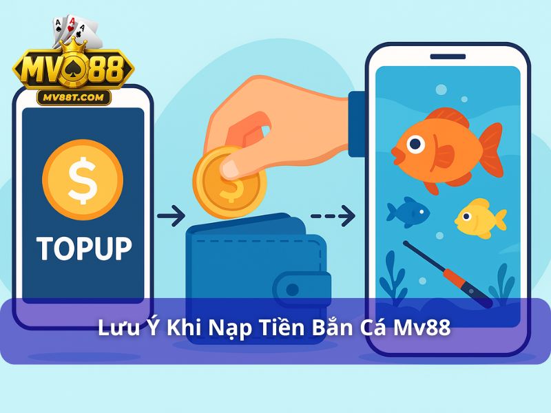 Cách Nạp Tiền Vào Game Bắn Cá Đổi Thưởng Nhanh Chóng, An Toàn Tại Mv88 Nạp tiền chơi bắn cá đổi thưởng và lưu ý quan trọng