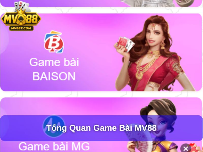 Tổng quan game bài MV88