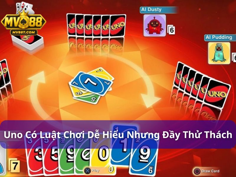 Game Bài Uno: Hướng Dẫn Chơi Và Mẹo Để Nhanh Về Nhất Uno có luật chơi rất dễ hiểu nhưng đầy thử thách