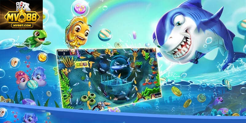 Bắn Cá Mỹ Nhân Ngư – Trải Nghiệm Game Bắn Cá Đầy Màu Sắc Nổi bật với đồ họa sinh động và hiệu ứng âm thanh sống động