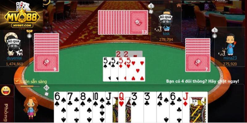 Mẹo Chơi Rummy MV88t Hiệu Quả Cho Người Mới Bắt Đầu Ưu tiên ghép bộ bài hợp lệ ngay từ đầu